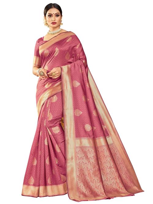 jacquard work woven saree - 17962666 - Very Small Image - 1