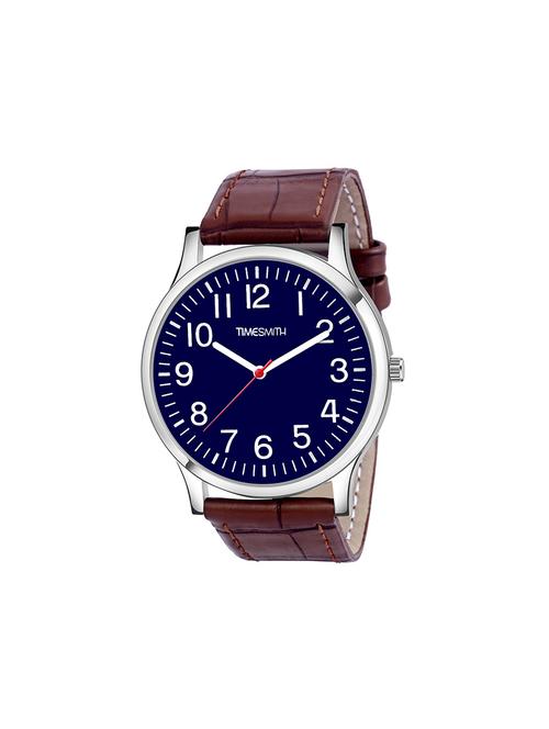timesmith brown leather blue dial watch for men ctc-003mos - 17963856 - Very Small Image - 1