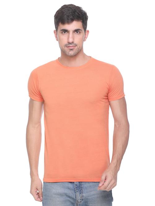 round neck solid t-shirt - 17965218 - Very Small Image - 1