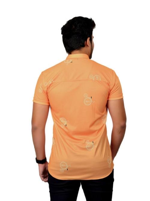 orange cotton shirt - 17965677 - Very Small Image - 1