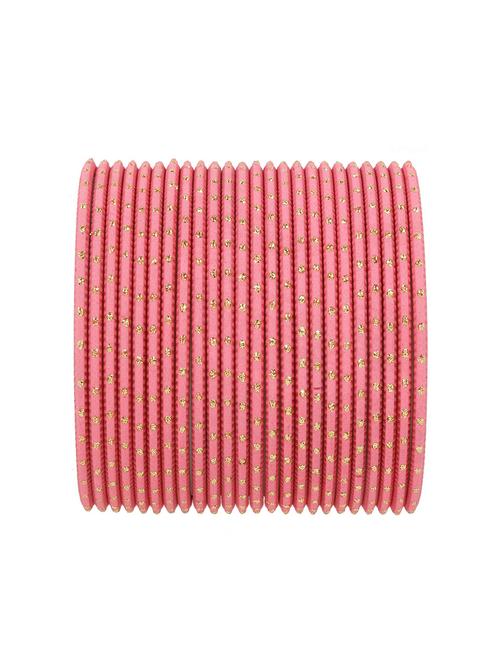pink metal bangle set (24 pc) - 17966040 - Very Small Image - 1