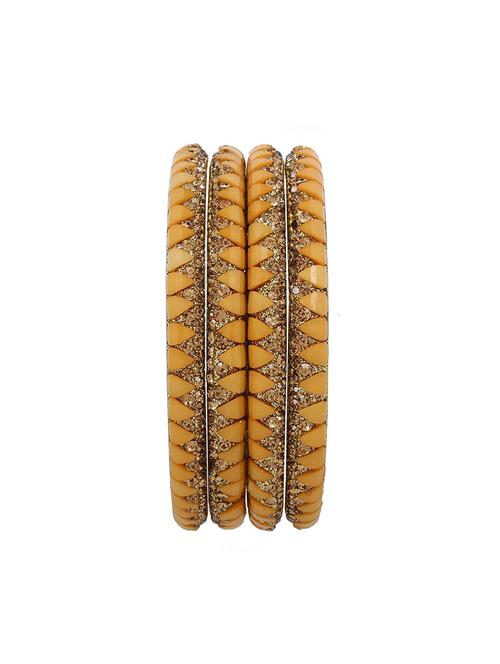 beige cubic zirconia crystal bangle (4 pc) - 17966124 - Very Small Image - 1