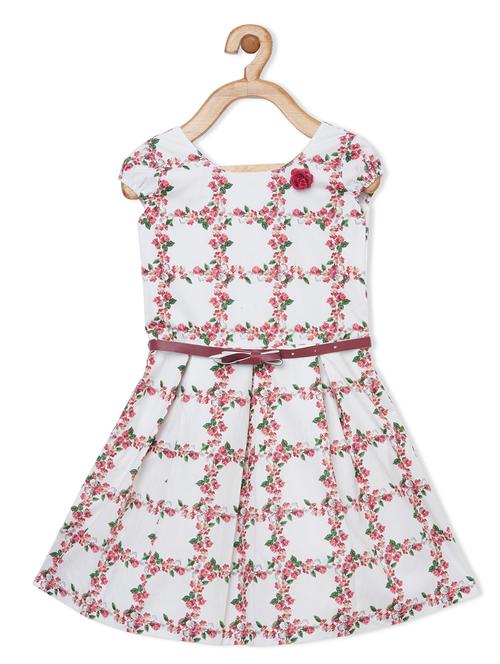 floral printed frock - 17966722 - Very Small Image - 1