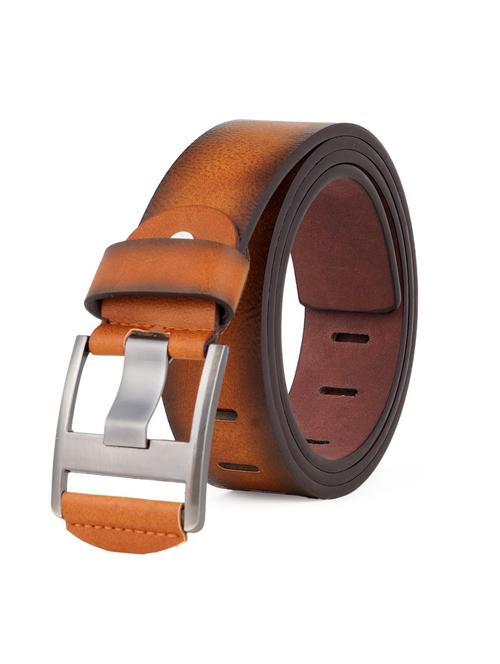tan leatherette belt - 17967211 - Very Small Image - 1