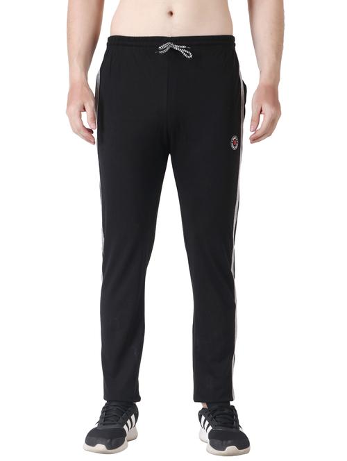 black side stripe full length track pant - 17967456 - Very Small Image - 1