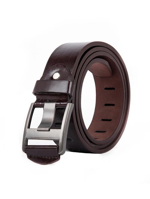 dark brown leatherette belt - 17967663 - Very Small Image - 1