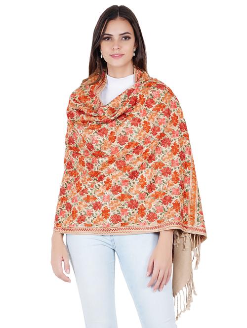 women's floral print stole - 17967798 - Very Small Image - 1
