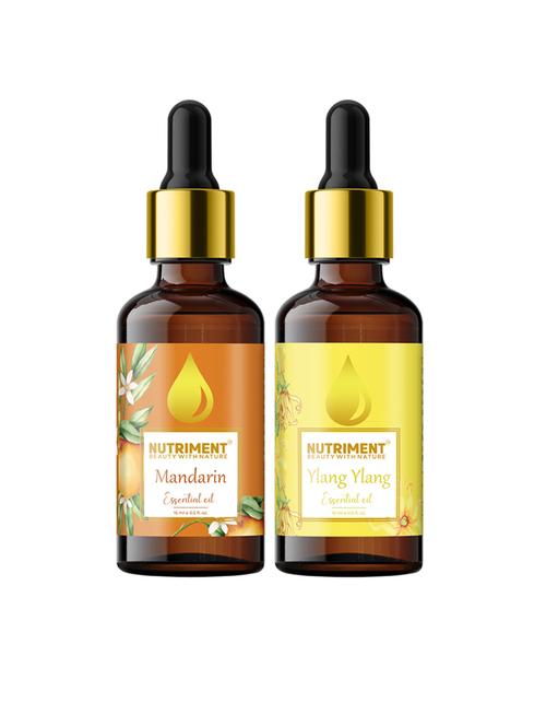 nutriment ylang-ylang & mandarin essential oil, 15ml each (combo of 2) - 17967993 - Very Small Image - 1