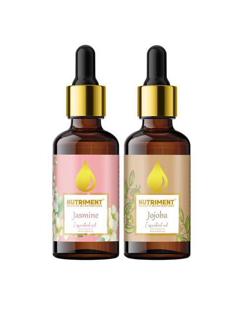 nutriment jojoba & jasmine essential oil, 15ml each (combo of 2) - 17967995 - Very Small Image - 1