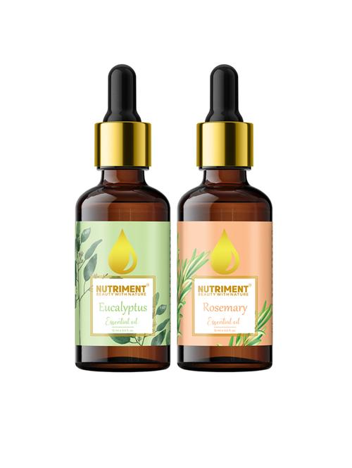 nutriment rosemary & eucalyptus essential oil, 15ml each (combo of 2) - 17968045 - Very Small Image - 1