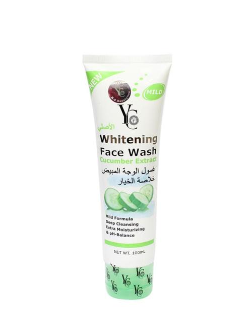 yc whitening face wash cucumber extract (yc230) 100 ml - 17969113 - Very Small Image - 1