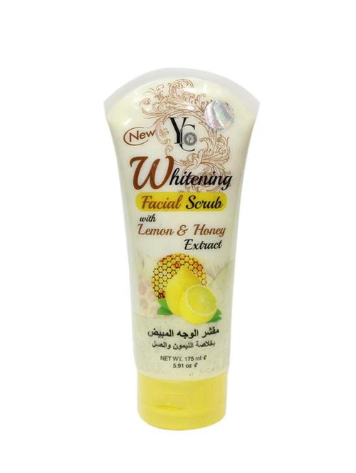 yc whitening facial scrub with lemon & honey extract (yc486) 175 ml - 17969131 - Very Small Image - 1