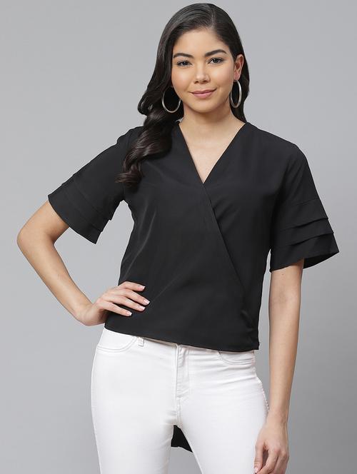 tie back solid top - 17969166 - Very Small Image - 1