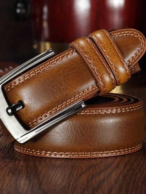 tan leatherette belt - 17969200 - Very Small Image - 1