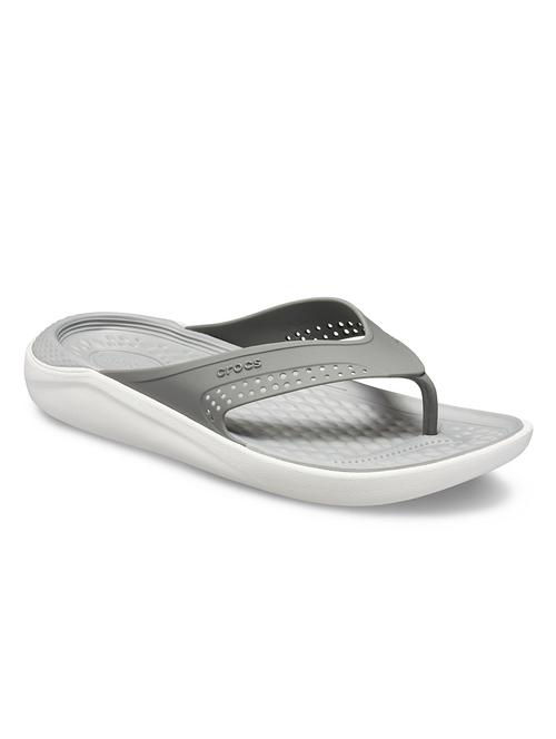 grey croslite slip on flip flops - 17969726 - Very Small Image - 1
