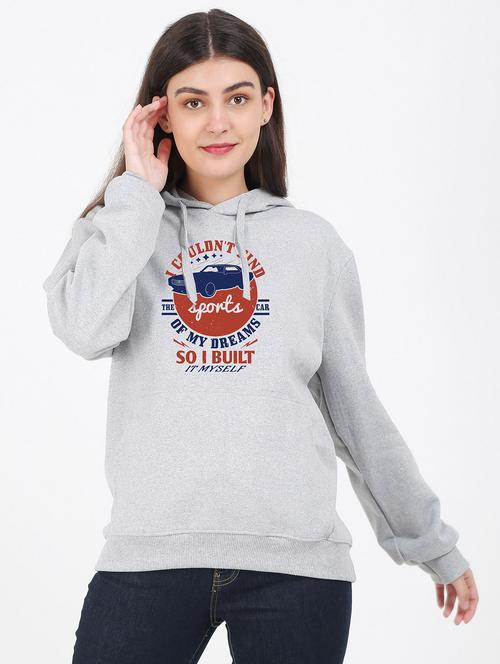 graphic printed hooded sweatshirt - 17971158 - Very Small Image - 1
