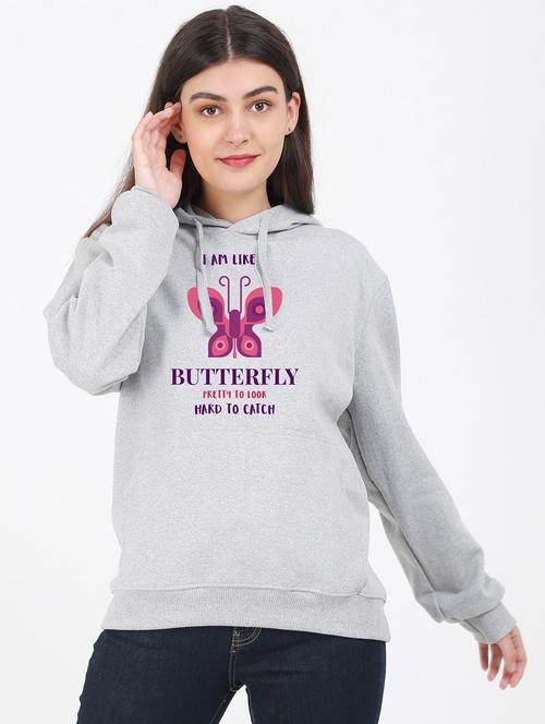 hooded neck graphic sweatshirt - 17971289 - Very Small Image - 1