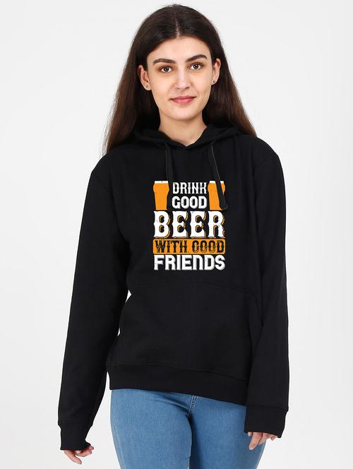 hooded neck graphic sweatshirt - 17971315 - Very Small Image - 1