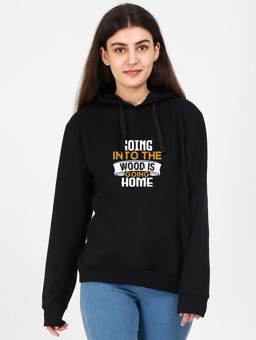hooded neck graphic sweatshirt - 17971344 - Very Small Image - 1