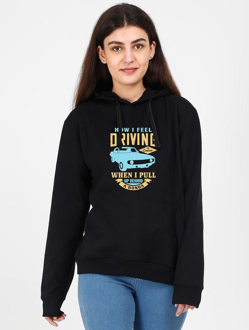 hooded neck graphic sweatshirt - 17971360 - Very Small Image - 1