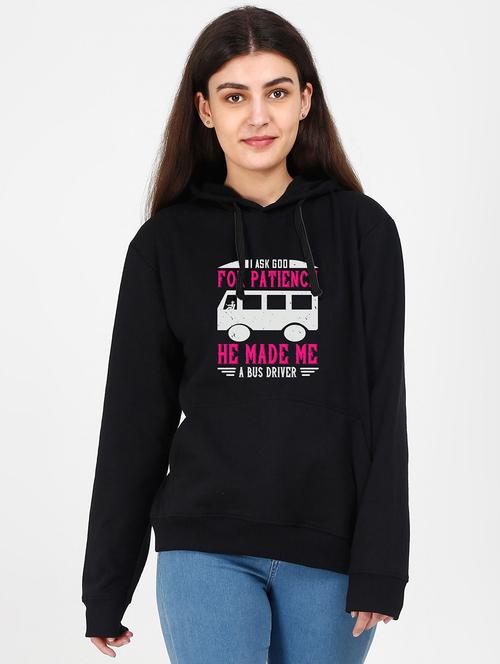 hooded neck graphic sweatshirt - 17971364 - Very Small Image - 1