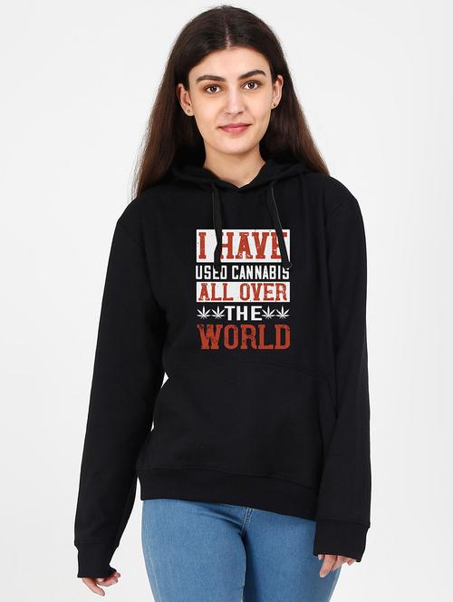 hooded neck graphic sweatshirt - 17971380 - Very Small Image - 1