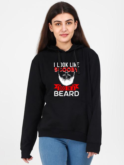 hooded neck graphic sweatshirt - 17971387 - Very Small Image - 1