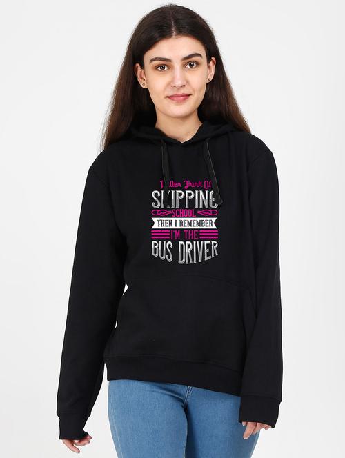 hooded neck graphic sweatshirt - 17971399 - Very Small Image - 1