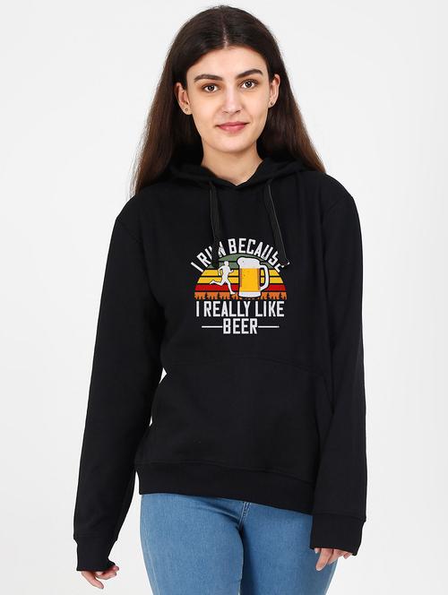 hooded neck graphic sweatshirt - 17971401 - Very Small Image - 1