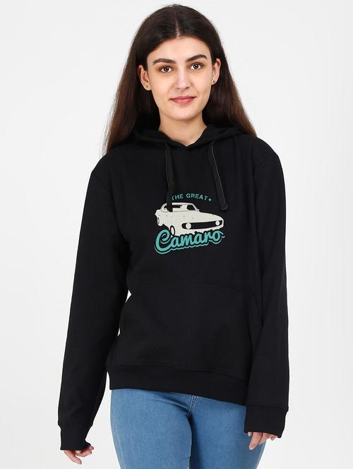 hooded neck graphic sweatshirt - 17971409 - Very Small Image - 1