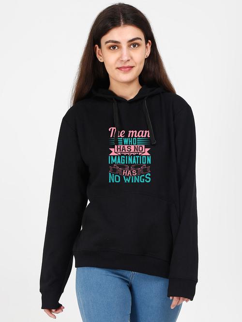 hooded neck graphic sweatshirt - 17971414 - Very Small Image - 1