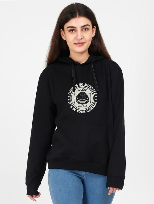 hooded neck graphic sweatshirt - 17971425 - Very Small Image - 1