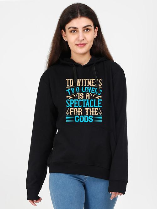 hooded neck graphic sweatshirt - 17971443 - Very Small Image - 1