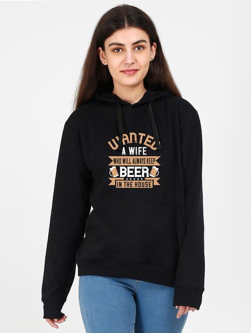hooded neck graphic sweatshirt - 17971458 - Very Small Image - 1