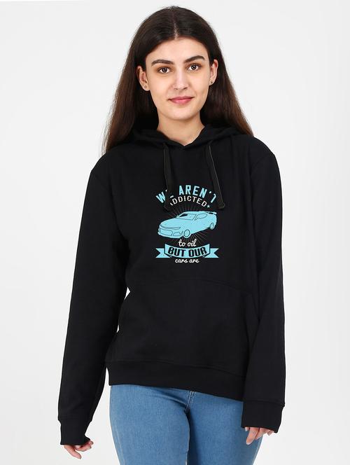 hooded neck graphic sweatshirt - 17971461 - Very Small Image - 1