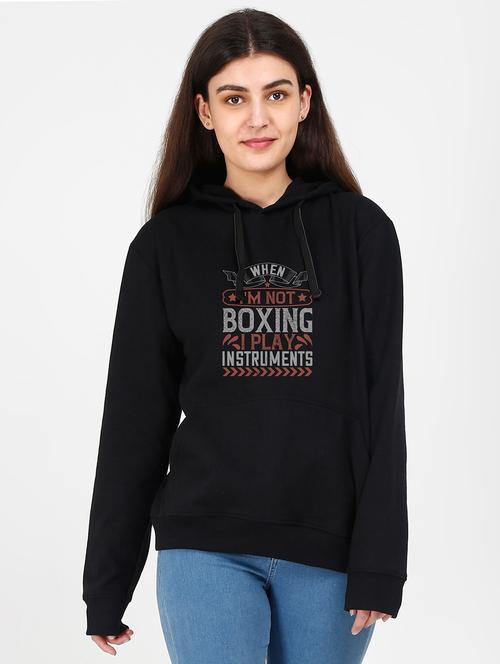 hooded neck graphic sweatshirt - 17971470 - Very Small Image - 1