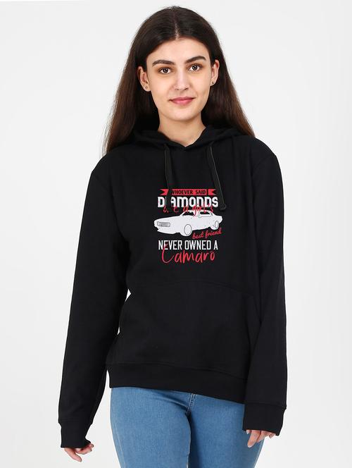 hooded neck graphic sweatshirt - 17971478 - Very Small Image - 1