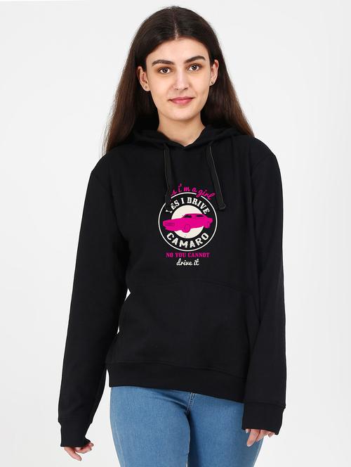 hooded neck graphic sweatshirt - 17971493 - Very Small Image - 1