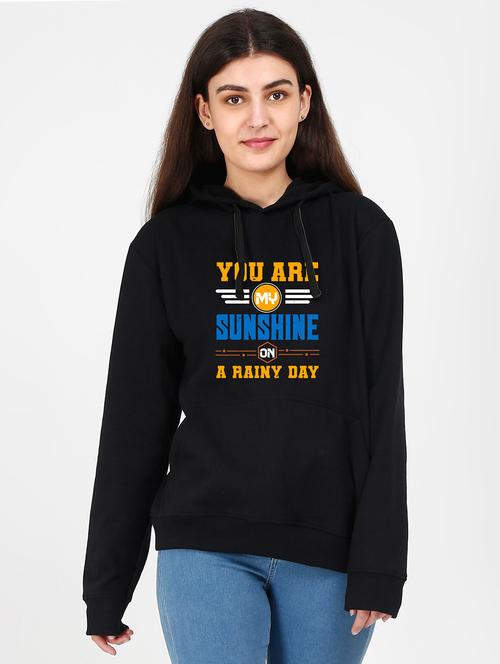 hooded neck graphic sweatshirt - 17971494 - Very Small Image - 1