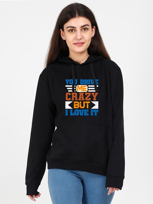 hooded neck graphic sweatshirt - 17971501 - Very Small Image - 1