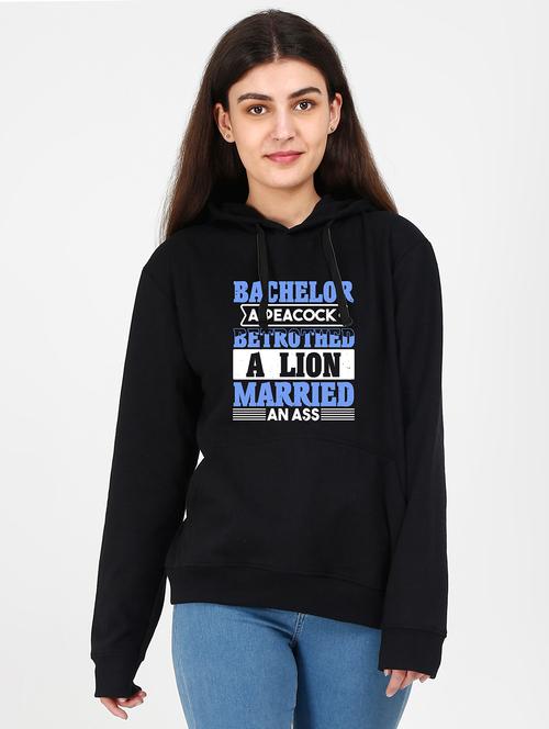 hooded neck graphic sweatshirt - 17971527 - Very Small Image - 1