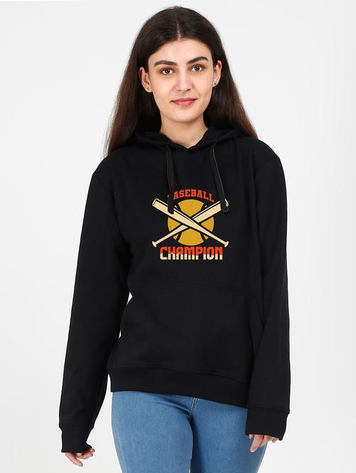hooded neck graphic sweatshirt - 17971542 - Very Small Image - 1