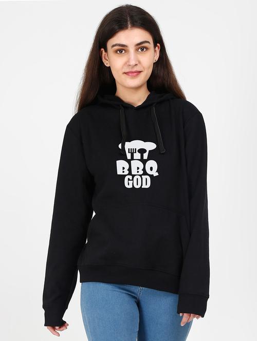 hooded neck graphic sweatshirt - 17971550 - Very Small Image - 1