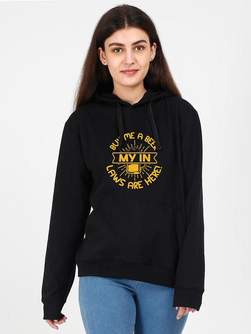 hooded neck graphic sweatshirt - 17971575 - Very Small Image - 1