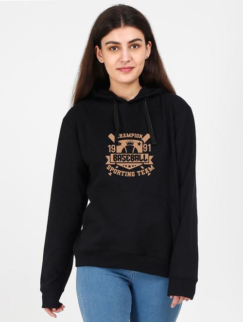 hooded neck graphic sweatshirt - 17971578 - Very Small Image - 1