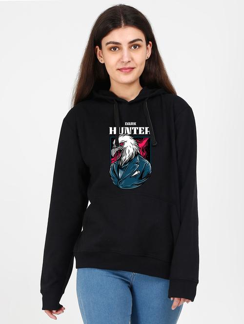 hooded neck graphic sweatshirt - 17971596 - Very Small Image - 1