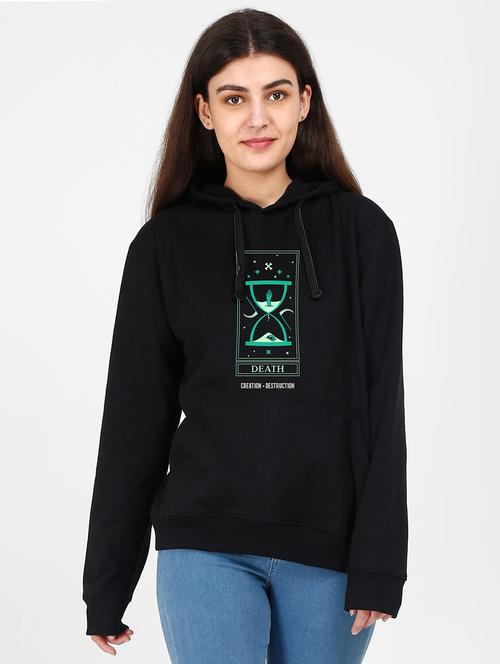 hooded neck graphic sweatshirt - 17971599 - Very Small Image - 1