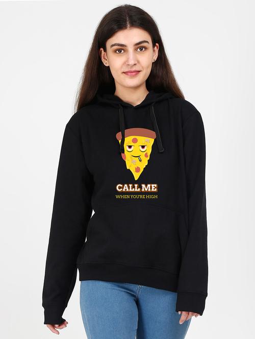 hooded neck graphic sweatshirt - 17971608 - Very Small Image - 1