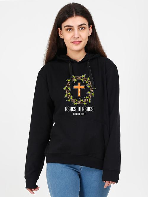 hooded neck graphic sweatshirt - 17971636 - Very Small Image - 1