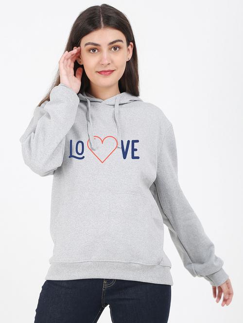 hooded neck graphic sweatshirt - 17971712 - Very Small Image - 1